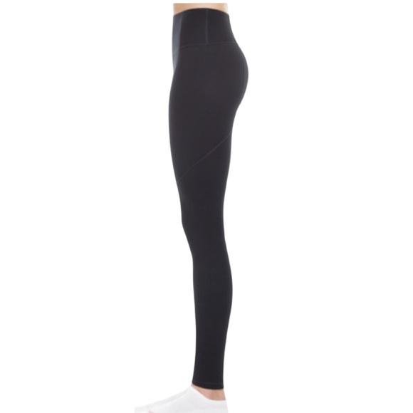SPANX High Rise Leggings Shaping Compression Close Fit Black Size L - Picture 2 of 11